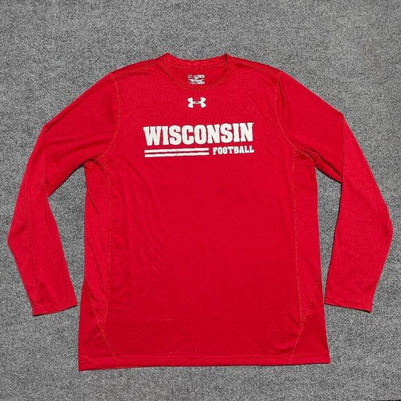 Wisconsin Badgers Under Armor Long Sleeve - Picture 1 of 6